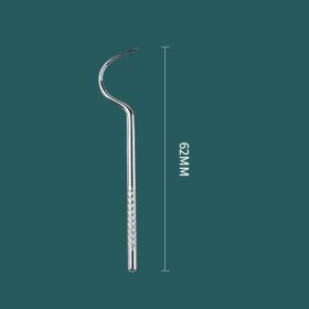 304 Stainless Steel Toothpick Suit (Option: Short Round Stick)