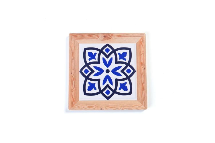 Chinese Style Ceramic Cork Cup Mat